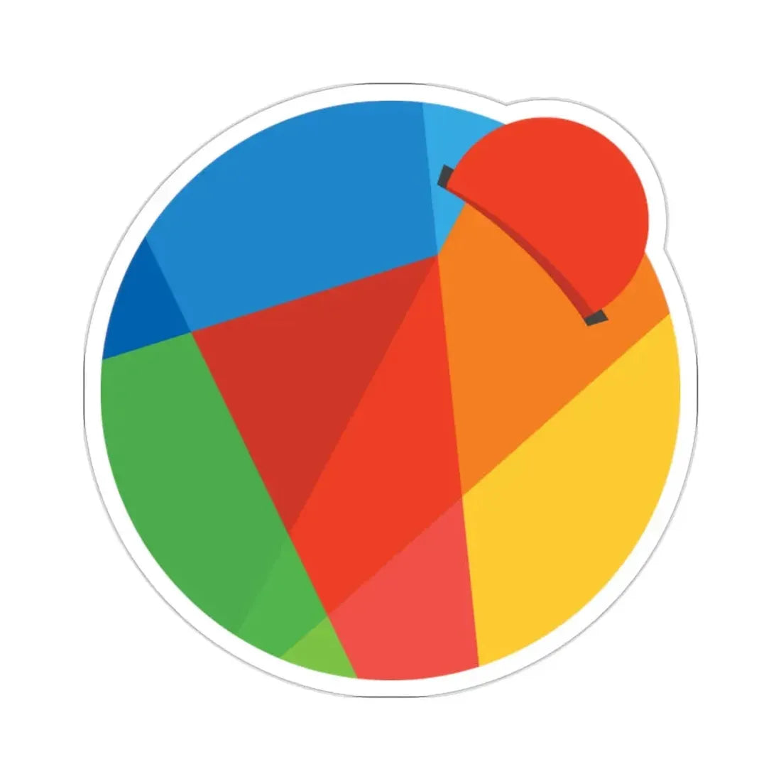 REDD RDD (Cryptocurrency) STICKER Vinyl Die-Cut Decal 2 Inch - The Sticker Space