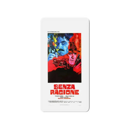 REDNECK 1973 Movie Poster - Refrigerator Magnet 3 Inch Die-Cut - The Sticker Space