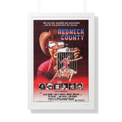 REDNECK COUNTY (POOR PRETTY EDDIE) 1975 - Framed Movie Poster-20" x 30"-The Sticker Space