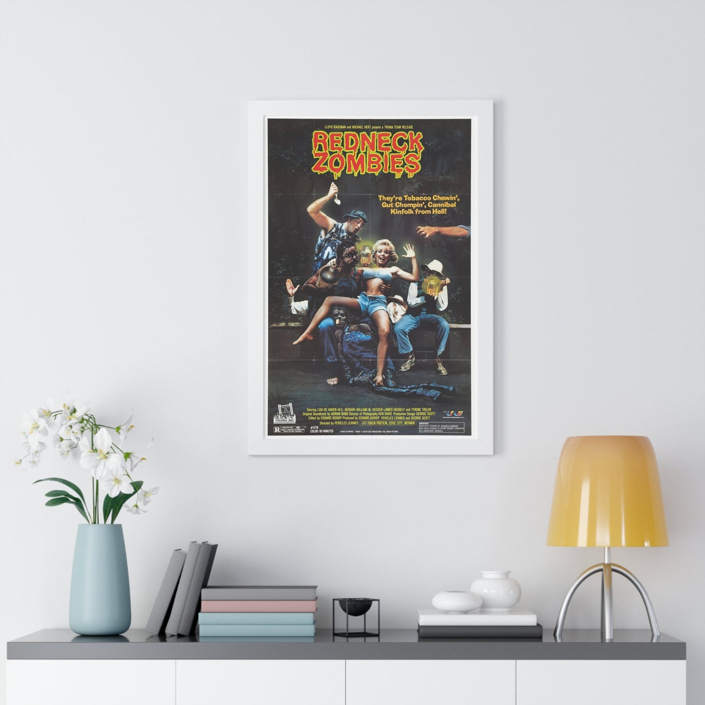 REDNECK ZOMBIES (2) 1989 - Framed Movie Poster-The Sticker Space