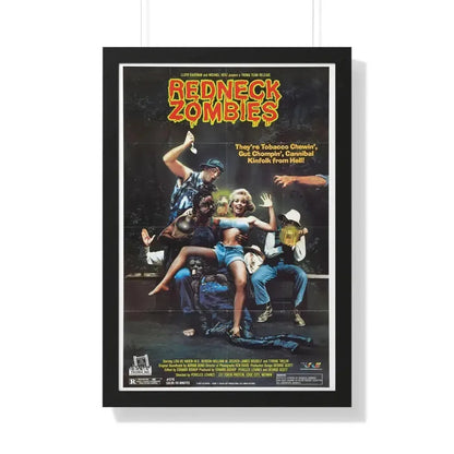 REDNECK ZOMBIES (2) 1989 - Framed Movie Poster 20" x 30" Black - The Sticker Space