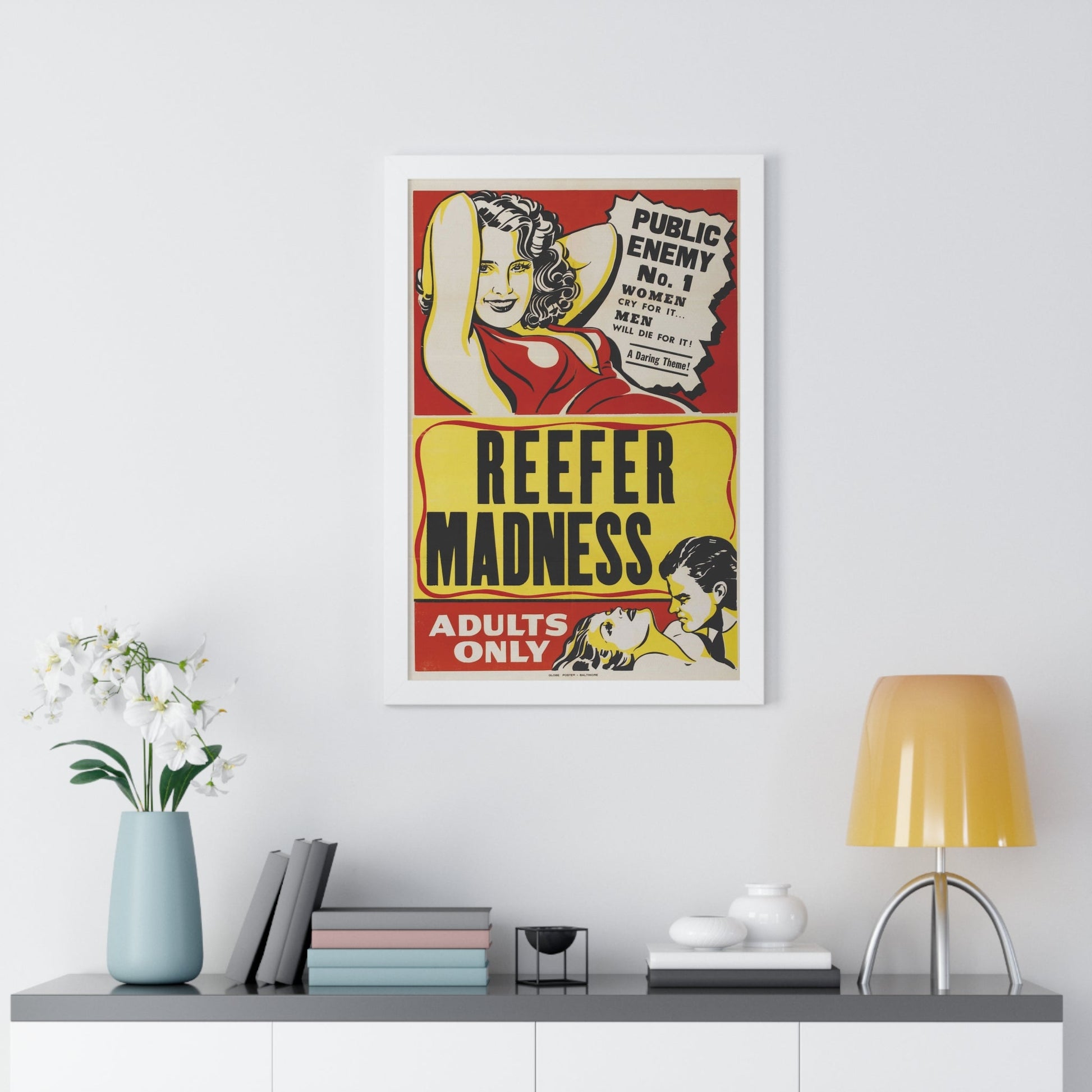 REEFER MADNESS 1936 - Framed Movie Poster-The Sticker Space