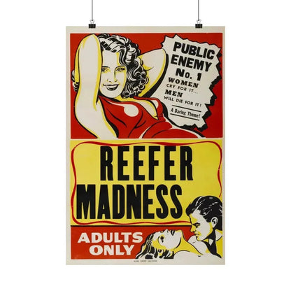 REEFER MADNESS 1936 - Paper Movie Poster 16″ x 24″ Matte - The Sticker Space