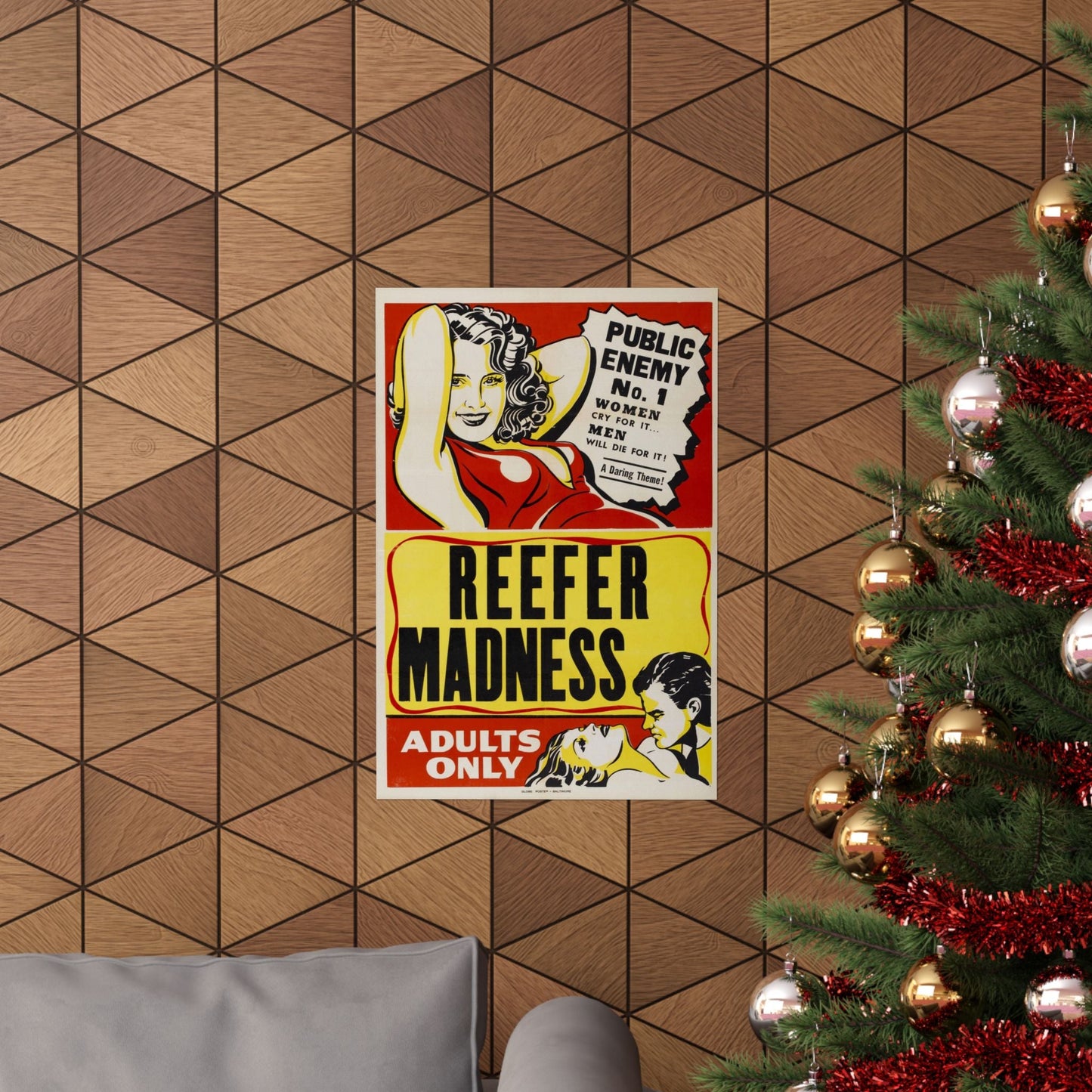 REEFER MADNESS 1936 - Paper Movie Poster-The Sticker Space