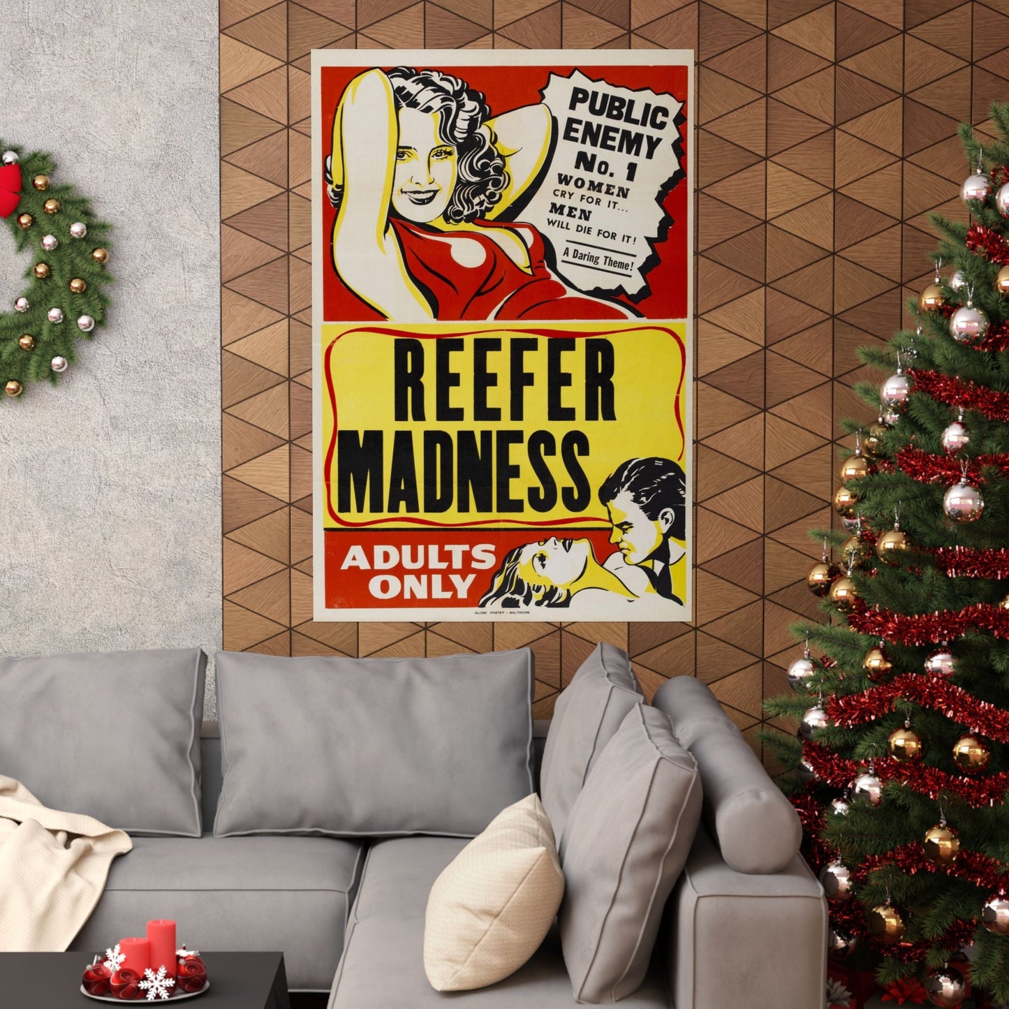 REEFER MADNESS 1936 - Paper Movie Poster-The Sticker Space