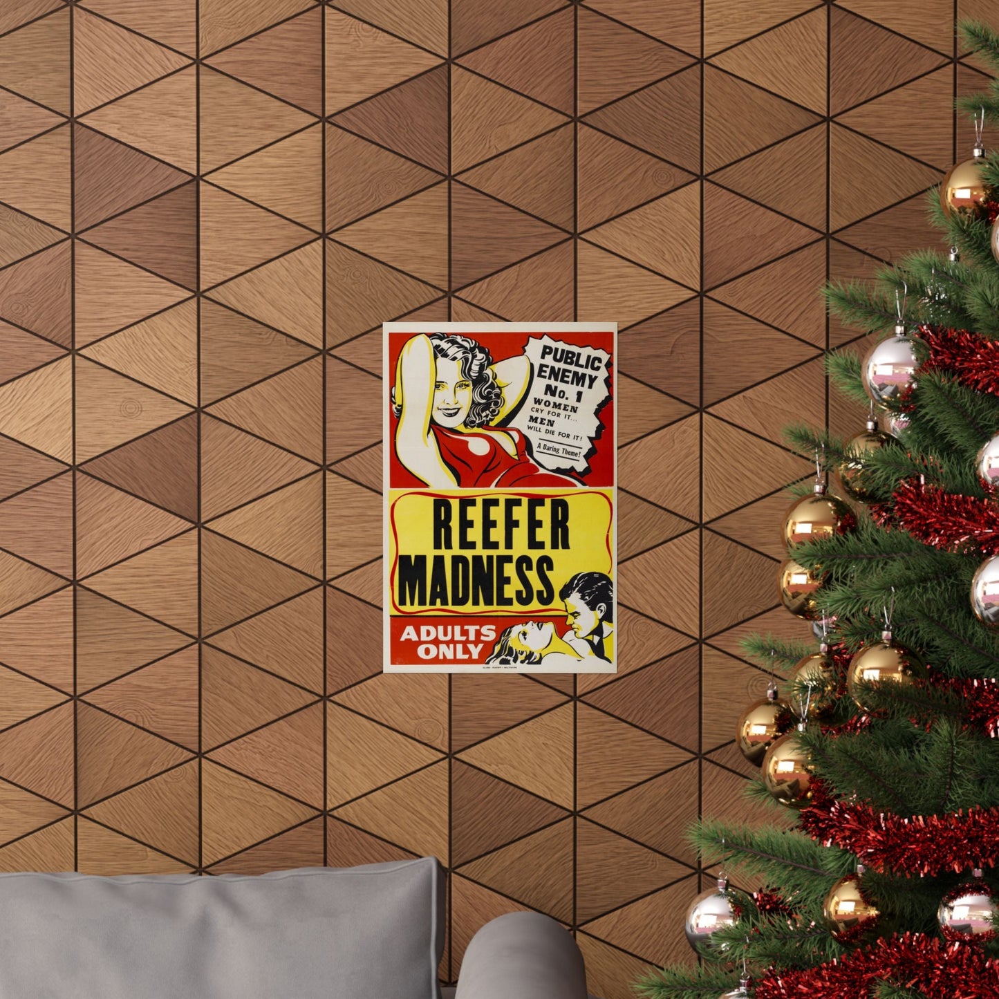 REEFER MADNESS 1936 - Paper Movie Poster-The Sticker Space