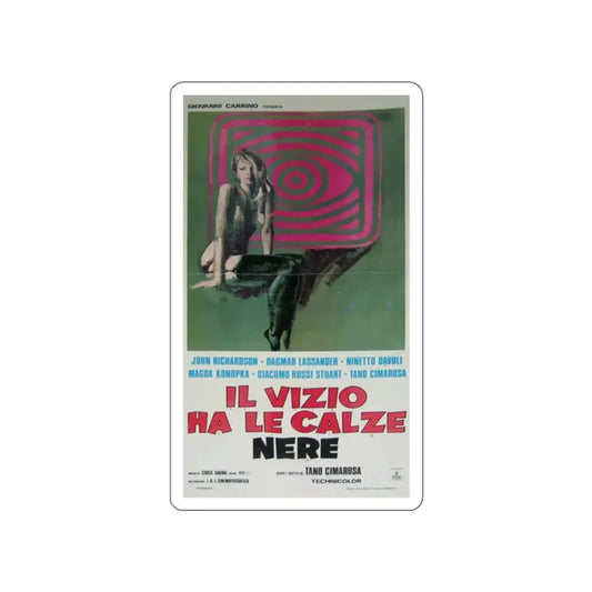 REFLECTIONS IN BLACK 1975 Movie Poster STICKER Vinyl Die-Cut Decal 2 Inch - The Sticker Space