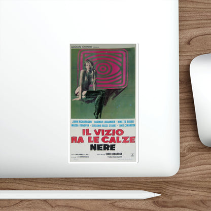 REFLECTIONS IN BLACK 1975 Movie Poster STICKER Vinyl Die-Cut Decal-The Sticker Space