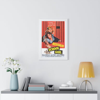 REFORM SCHOOL GIRL 1957 - Framed Movie Poster-The Sticker Space