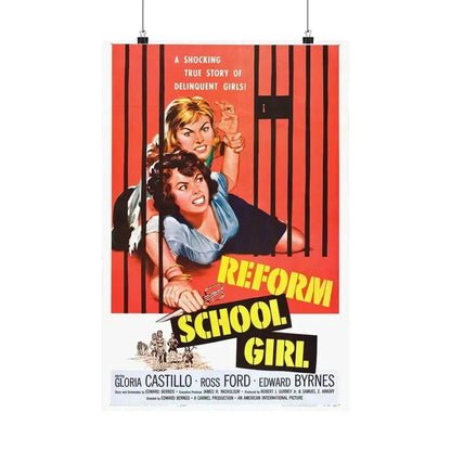REFORM SCHOOL GIRL 1957 - Paper Movie Poster 16″ x 24″ Matte - The Sticker Space