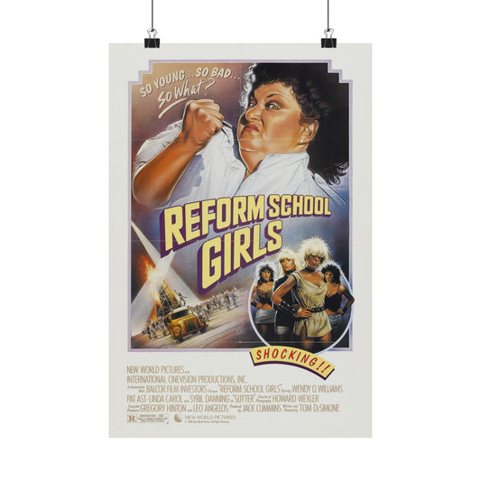 REFORM SCHOOLGIRLS 1986 - Paper Movie Poster-12″ x 18″-The Sticker Space