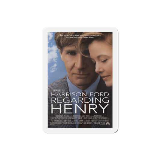 Regarding Henry 1991 Movie Poster Die-Cut Magnet-2" x 2"-The Sticker Space