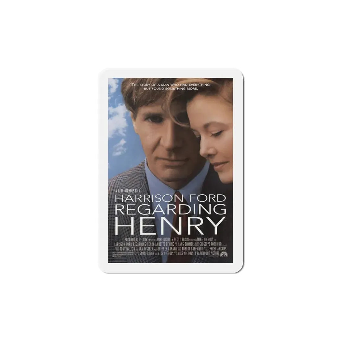 Regarding Henry 1991 Movie Poster Refrigerator Magnet - The Sticker Space
