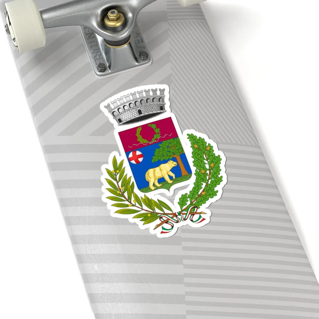 Reggello-Stemma (Italy) (Coat of Arms) STICKER Vinyl Kiss-Cut Decal - The Sticker Space