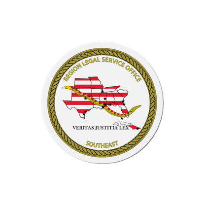 Region Legal Service Office Southeast (U.S. Navy) Die-Cut Magnet-3" x 3"-The Sticker Space