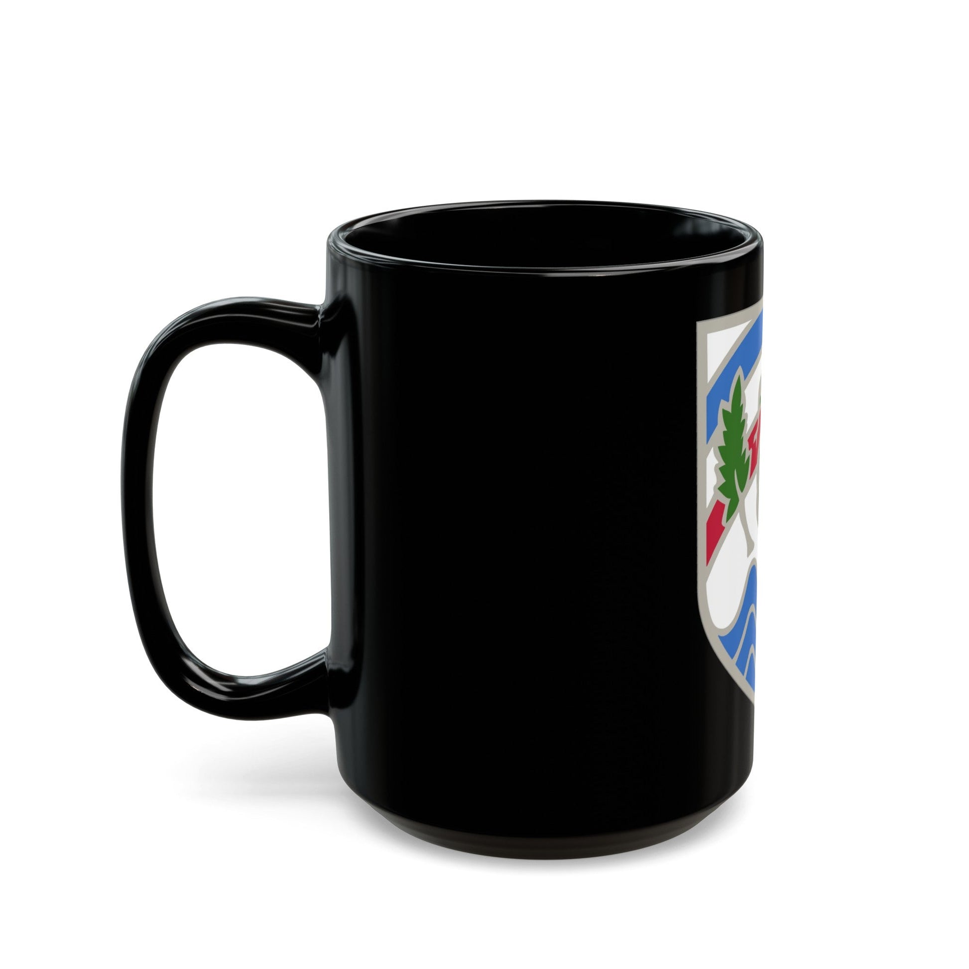 Regional Health Command Atlantic (U.S. Army) Black Coffee Mug-The Sticker Space