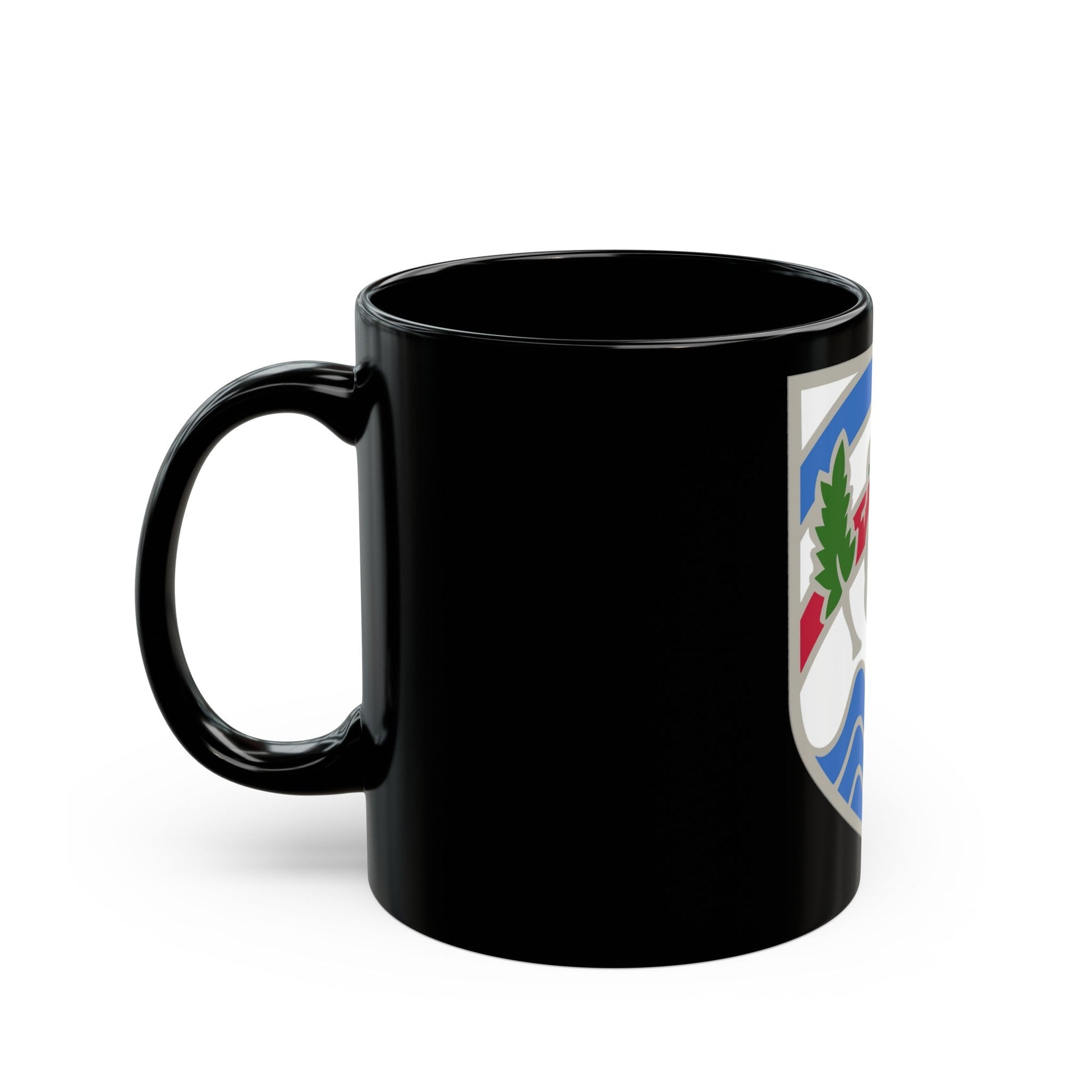 Regional Health Command Atlantic (U.S. Army) Black Coffee Mug-The Sticker Space