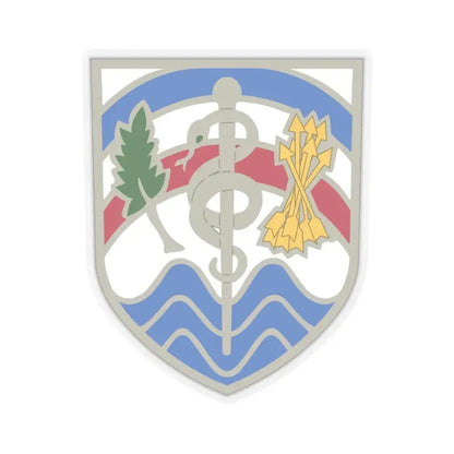 Regional Health Command Atlantic (U.S. Army) STICKER Vinyl Kiss-Cut Decal 3 Inch Transparent - The Sticker Space