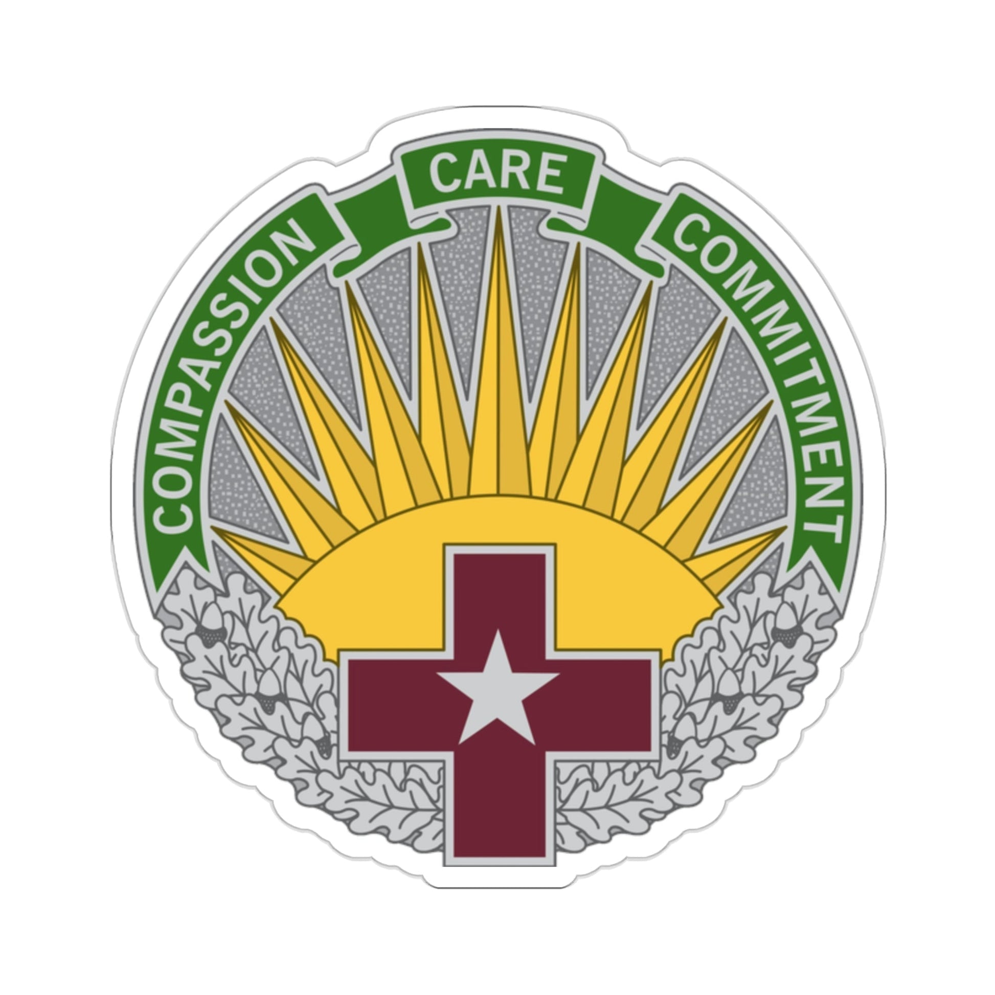 Regional Health Command Central (U.S. Army) STICKER Vinyl Die-Cut Decal-2 Inch-The Sticker Space