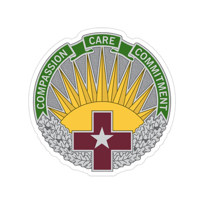 Regional Health Command Central (U.S. Army) Transparent STICKER Die-Cut Vinyl Decal-5 Inch-The Sticker Space