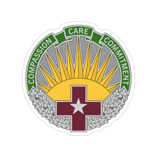 Regional Health Command Central (U.S. Army) Transparent STICKER Die-Cut Vinyl Decal-6 Inch-The Sticker Space