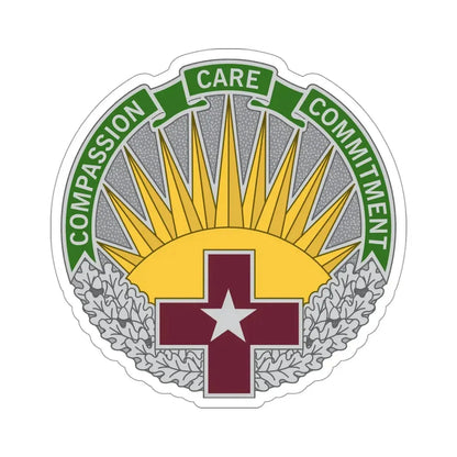 Regional Health Command Central (U.S. Army) STICKER Vinyl Die-Cut Decal 4 Inch - The Sticker Space