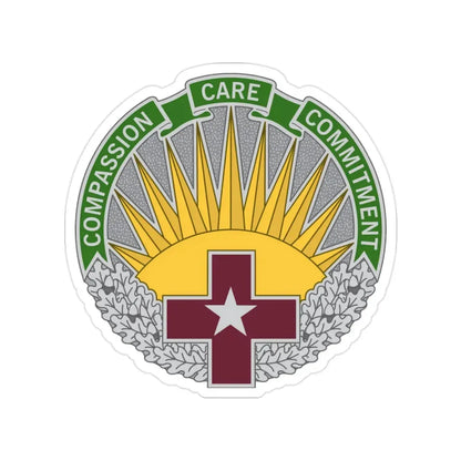 Regional Health Command Central (U.S. Army) Transparent STICKER Die-Cut Vinyl Decal 2 Inch - The Sticker Space