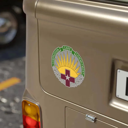 Regional Health Command Central (U.S. Army) Transparent STICKER Die-Cut Vinyl Decal - The Sticker Space