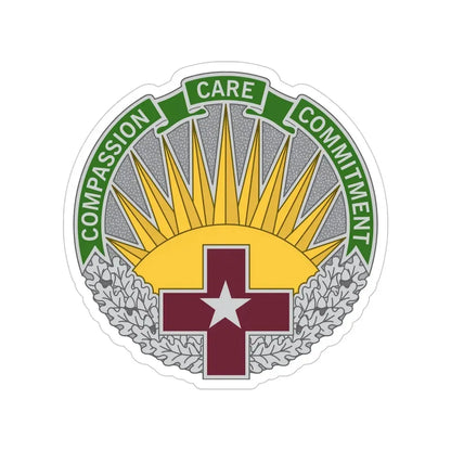 Regional Health Command Central (U.S. Army) Transparent STICKER Die-Cut Vinyl Decal - The Sticker Space