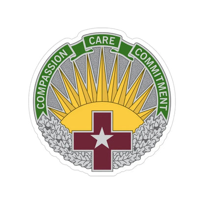 Regional Health Command Central (U.S. Army) Transparent STICKER Die-Cut Vinyl Decal - The Sticker Space