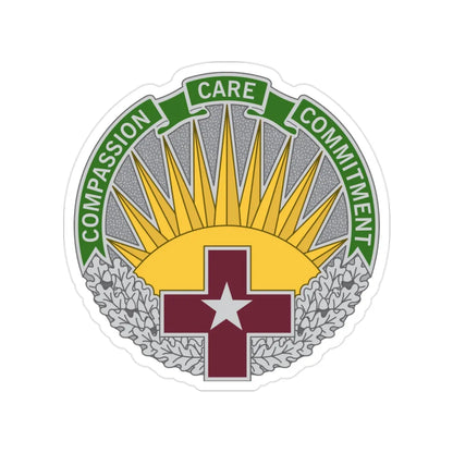 Regional Health Command Central (U.S. Army) Transparent STICKER Die-Cut Vinyl Decal - The Sticker Space