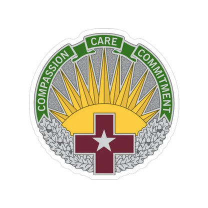 Regional Health Command Central (U.S. Army) Transparent STICKER Die-Cut Vinyl Decal - The Sticker Space