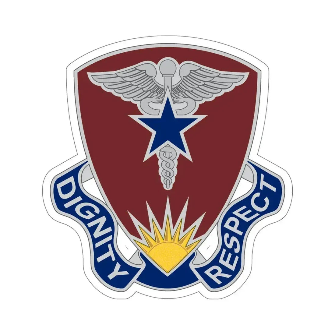 Regional Health Command Europe (U.S. Army) STICKER Vinyl Die-Cut Decal 6 Inch - The Sticker Space