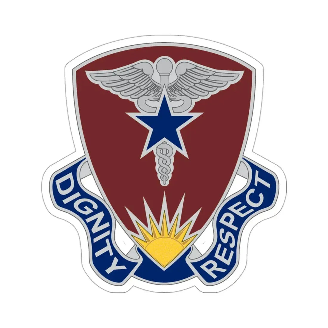 Regional Health Command Europe (U.S. Army) STICKER Vinyl Die-Cut Decal - The Sticker Space