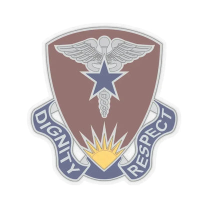 Regional Health Command Europe (U.S. Army) STICKER Vinyl Kiss-Cut Decal 3 Inch Transparent - The Sticker Space