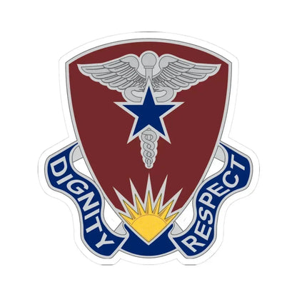 Regional Health Command Europe (U.S. Army) STICKER Vinyl Kiss-Cut Decal 3 Inch White - The Sticker Space