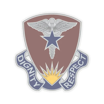 Regional Health Command Europe (U.S. Army) STICKER Vinyl Kiss-Cut Decal 4 Inch Transparent - The Sticker Space