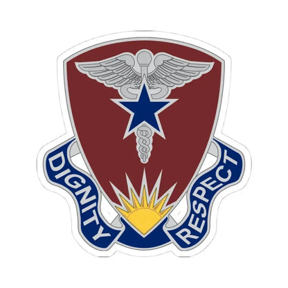 Regional Health Command Europe (U.S. Army) STICKER Vinyl Kiss-Cut Decal 4 Inch White - The Sticker Space