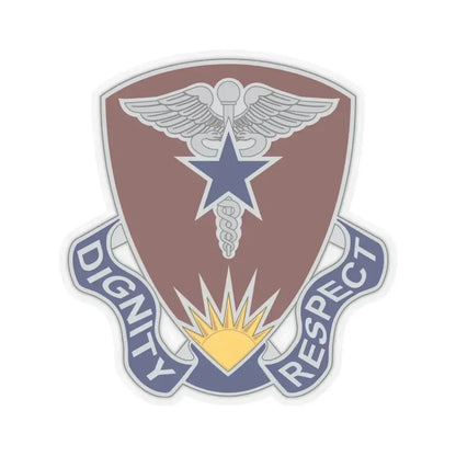 Regional Health Command Europe (U.S. Army) STICKER Vinyl Kiss-Cut Decal 6 Inch Transparent - The Sticker Space