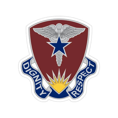 Regional Health Command Europe (U.S. Army) Transparent STICKER Die-Cut Vinyl Decal 5 Inch - The Sticker Space