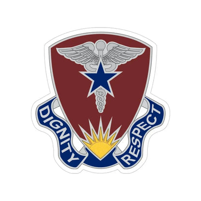 Regional Health Command Europe (U.S. Army) Transparent STICKER Die-Cut Vinyl Decal 6 Inch - The Sticker Space