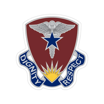 Regional Health Command Europe (U.S. Army) Transparent STICKER Die-Cut Vinyl Decal - The Sticker Space