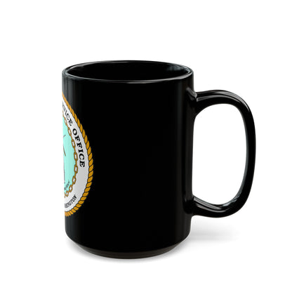 Regional Legal Service Offices (U.S. Navy) Black Coffee Mug-The Sticker Space