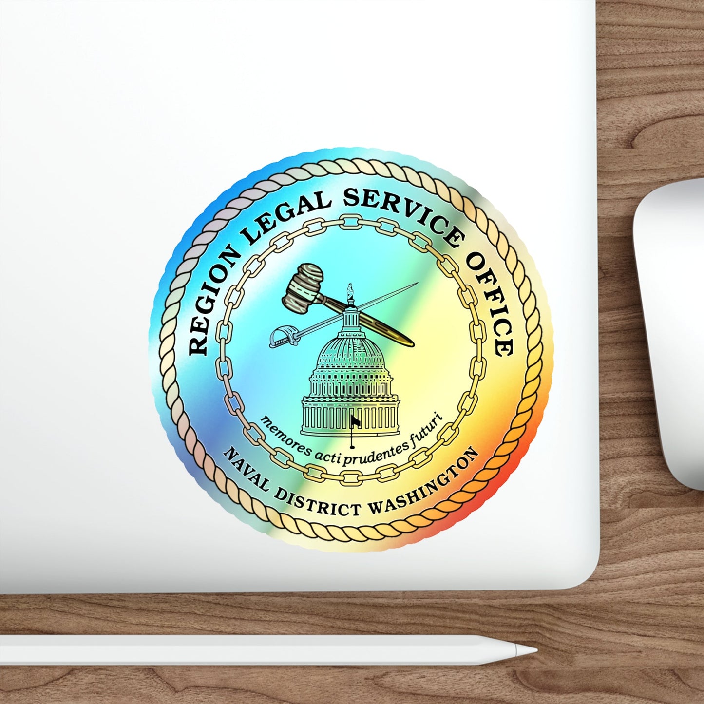 Regional Legal Service Offices (U.S. Navy) Holographic STICKER Die-Cut Vinyl Decal-The Sticker Space