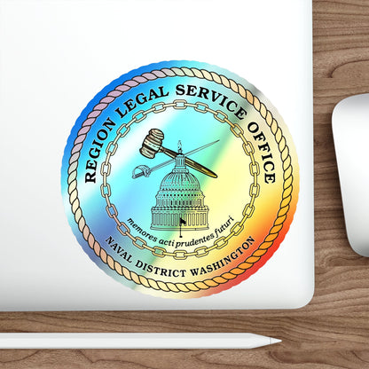 Regional Legal Service Offices (U.S. Navy) Holographic STICKER Die-Cut Vinyl Decal-The Sticker Space