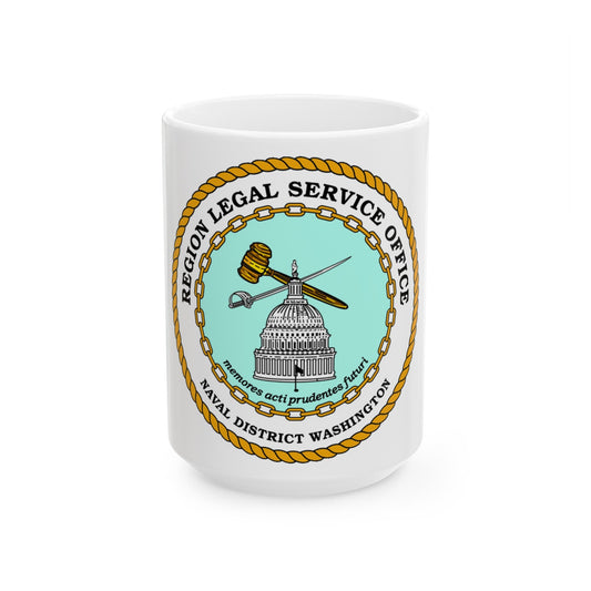Regional Legal Service Offices (U.S. Navy) White Coffee Mug-15oz-The Sticker Space