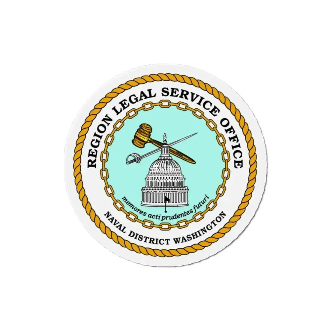 Regional Legal Service Offices (U.S. Navy) Refrigerator Magnet 3 Inch - The Sticker Space