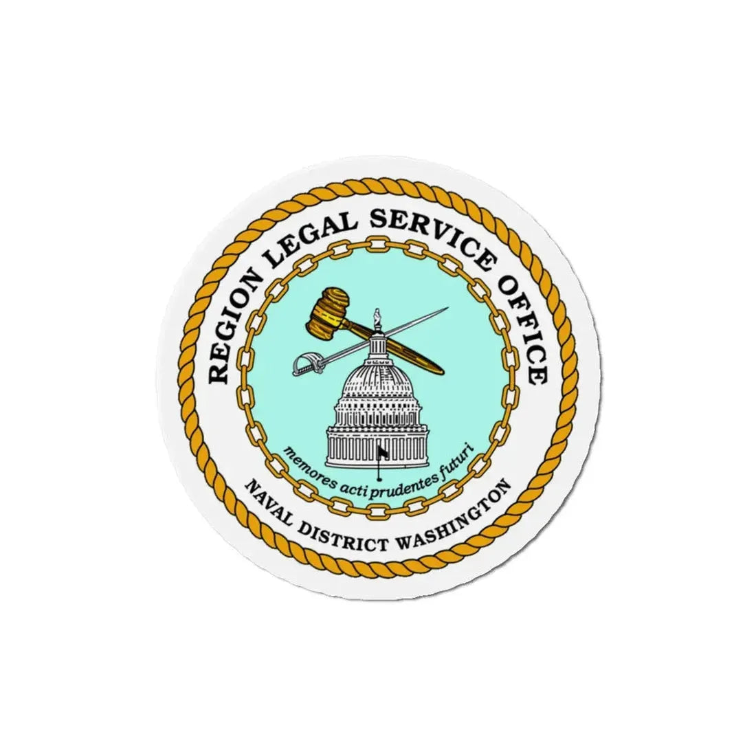 Regional Legal Service Offices (U.S. Navy) Refrigerator Magnet - The Sticker Space