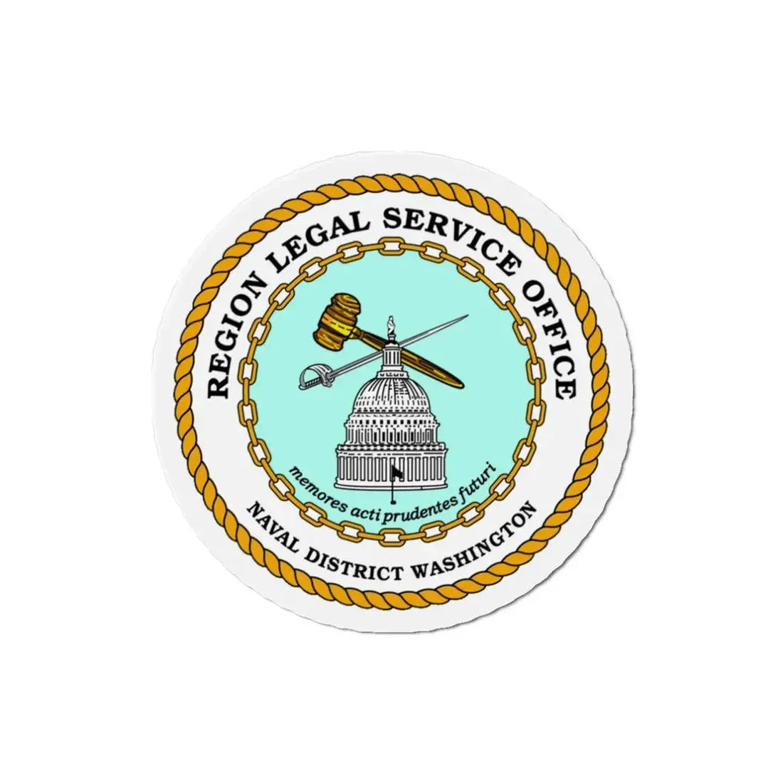 Regional Legal Service Offices (U.S. Navy) Refrigerator Magnet - The Sticker Space