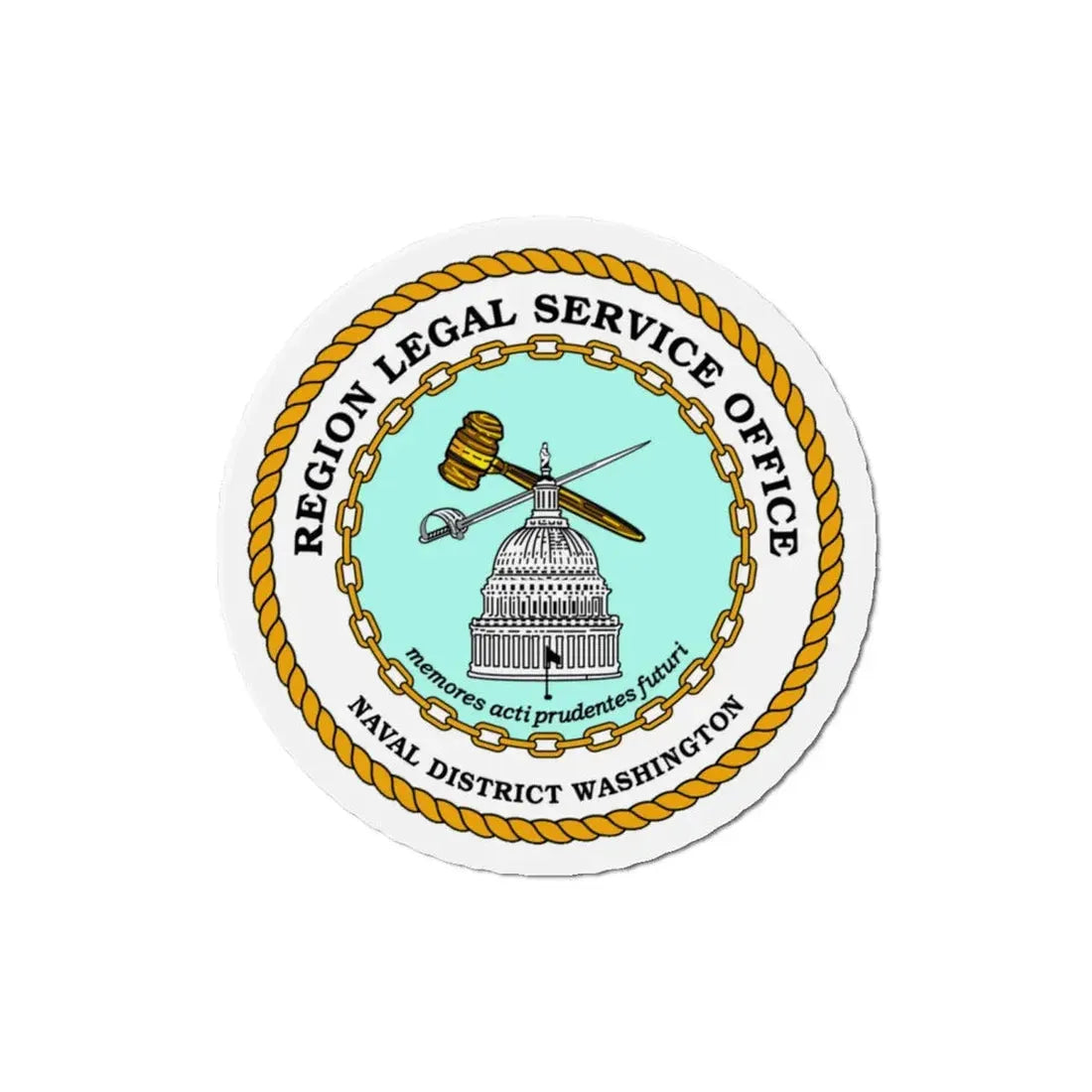 Regional Legal Service Offices (U.S. Navy) Refrigerator Magnet - The Sticker Space